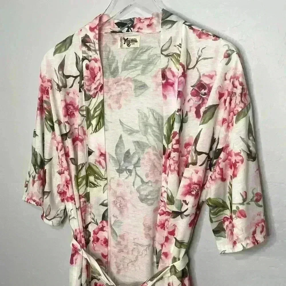 Show Me Your MuMu Brie Floral Robe One Size